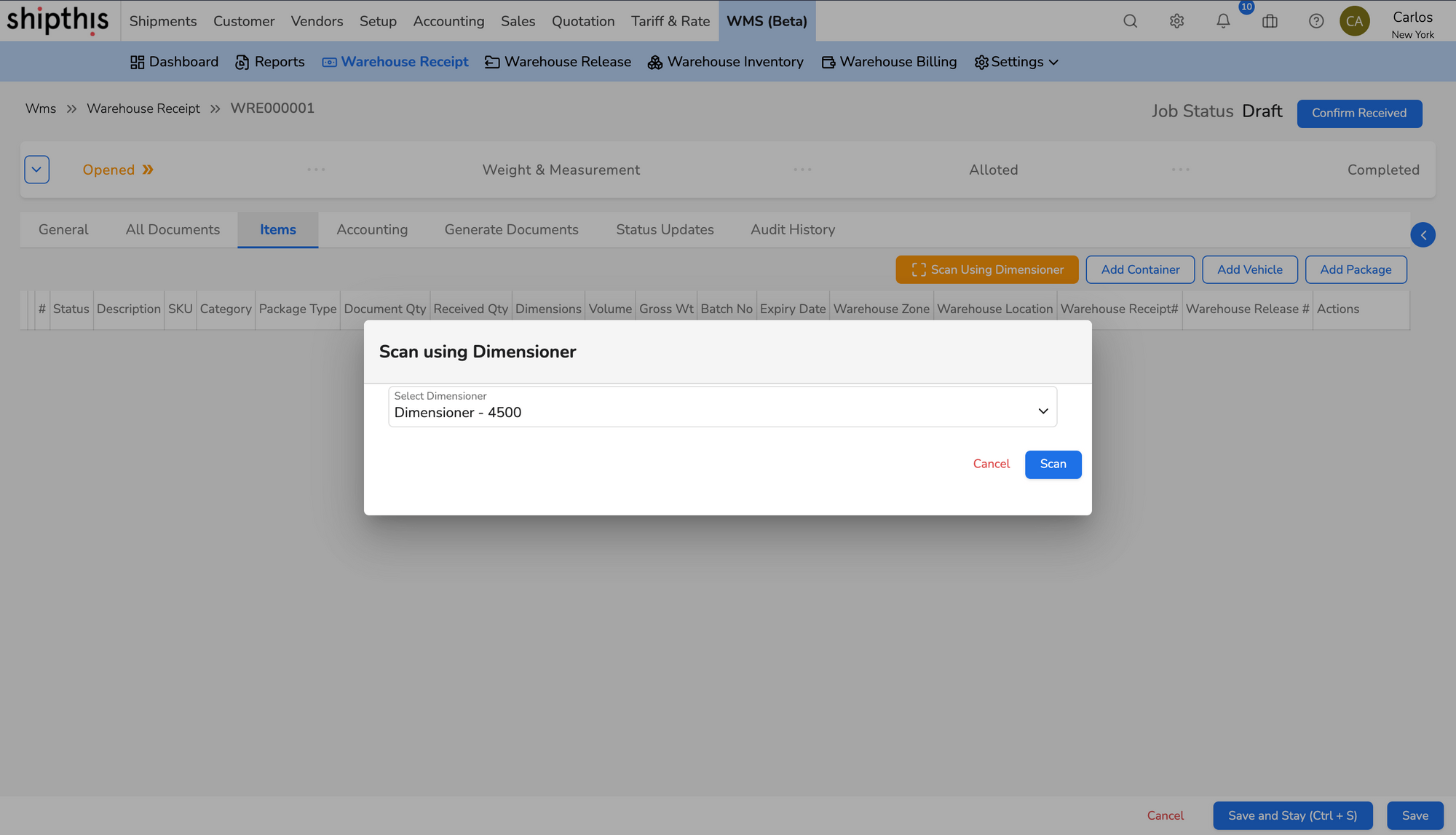 Automated Inventory Warehouse Management Solution Shipthis
